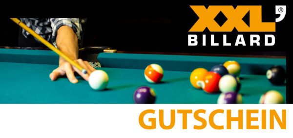 Gutschein Poolbillard